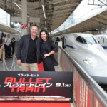 映画『ブレット・トレイン』史上初!!新幹線での“動く”レッドカーペット・イベント