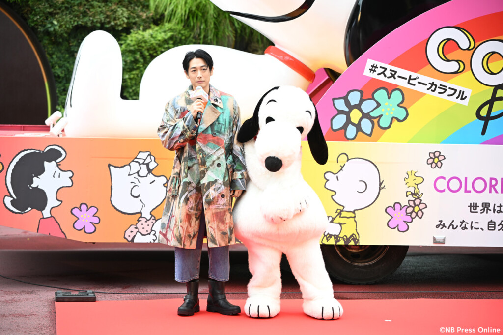 ディーン・フジオカ「興味を通じて自分を面白い人間に。」「SNOOPY HAPPINESS FLOAT 2022」出発式PRイベント – NB ...