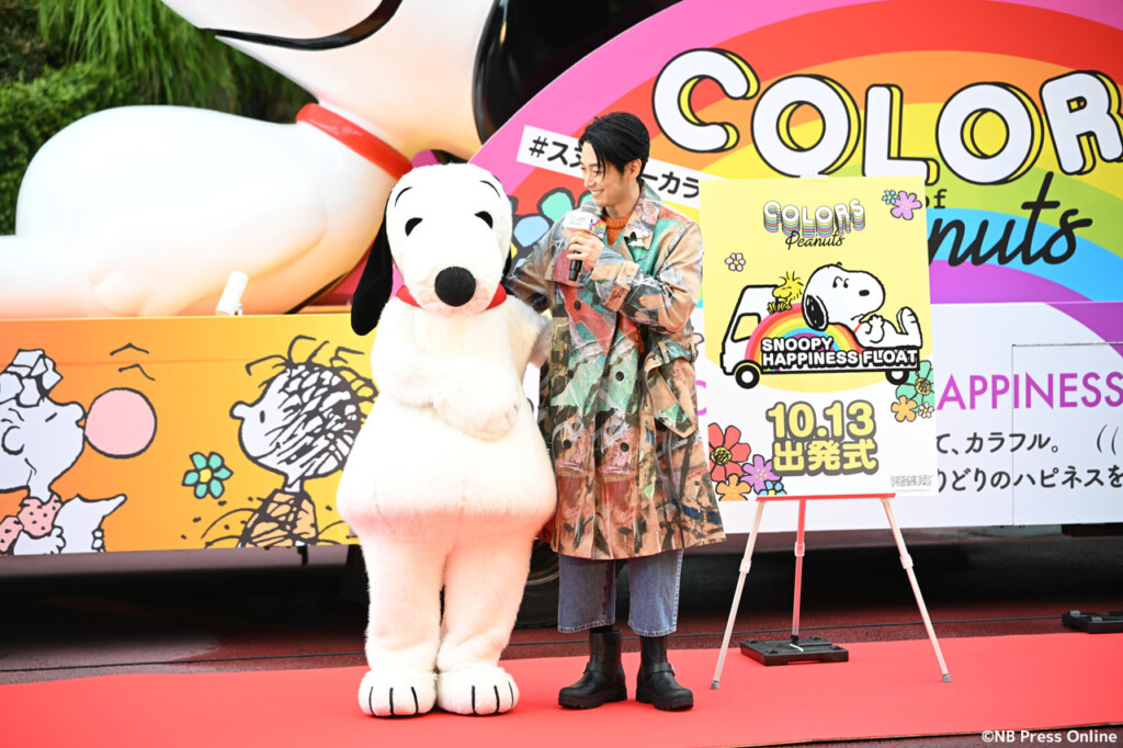 ディーン・フジオカ「興味を通じて自分を面白い人間に。」「SNOOPY HAPPINESS FLOAT 2022」出発式PRイベント – NB ...