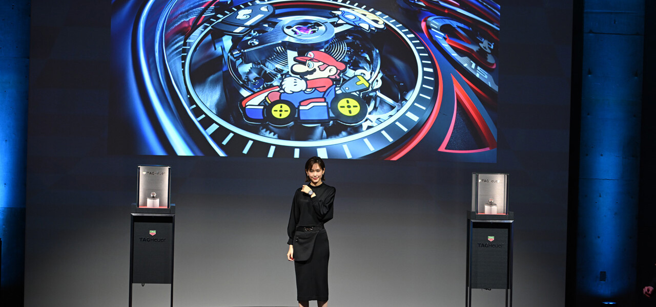 タグ・ホイヤー フォーミュラ1×マリオカート リミテッドエディション アンベールセレモニー