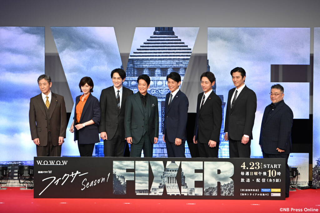 唐沢寿明、藤木直人、町田啓太、内田有紀、小泉孝太郎、要潤、小林薫「連続ドラマW フィクサー Season1」完成披露試写会イベント – NB ...