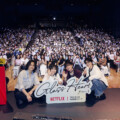 サプライズ登壇で生演奏も披露！佐藤健×宮﨑優×町田啓太×志尊淳 Netflix『グラスハート』世界最速試写会イベント