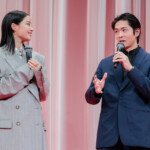 映画『遠い山なみの光』完成披露舞台挨拶