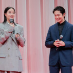 映画『遠い山なみの光』完成披露舞台挨拶