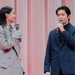 映画『遠い山なみの光』完成披露舞台挨拶