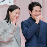 映画『遠い山なみの光』完成披露舞台挨拶