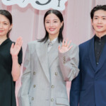 映画『遠い山なみの光』完成披露舞台挨拶