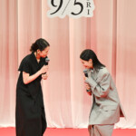 映画『遠い山なみの光』完成披露舞台挨拶