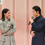 映画『遠い山なみの光』完成披露舞台挨拶