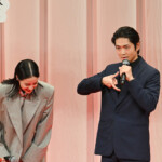 映画『遠い山なみの光』完成披露舞台挨拶