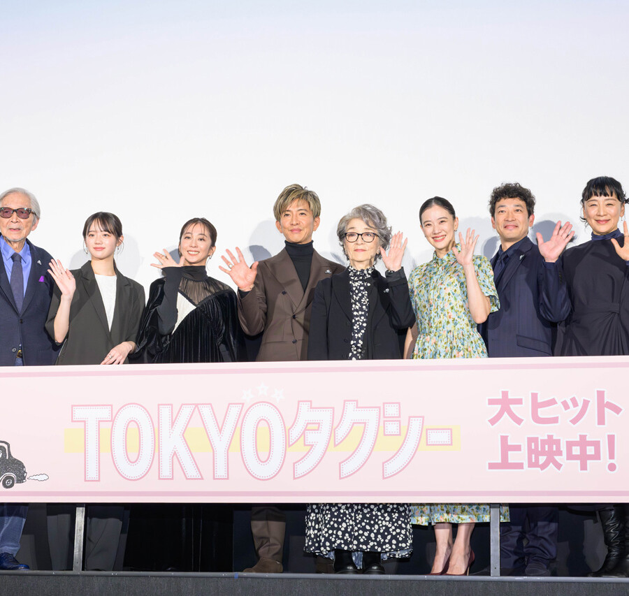 映画『TOKYOタクシー』初日舞台挨拶