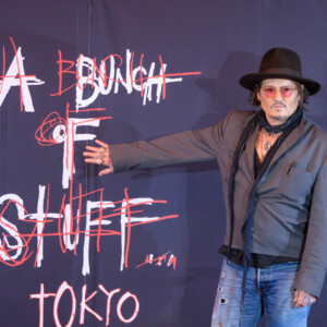 ジョニー・デップ「A Bunch of Stuff - Tokyo」内覧会&来日記者会見
