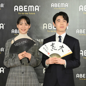 特別対局『のん vs 藤井聡太竜王・名人：年末指し納め対談』囲み取材