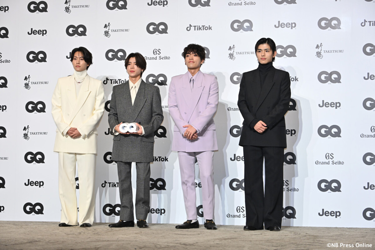 「GQ MEN OF THE YEAR 2025／20th Anniversary」フォトコール