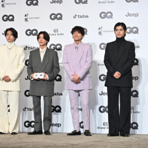 「GQ MEN OF THE YEAR 2025／20th Anniversary」フォトコール