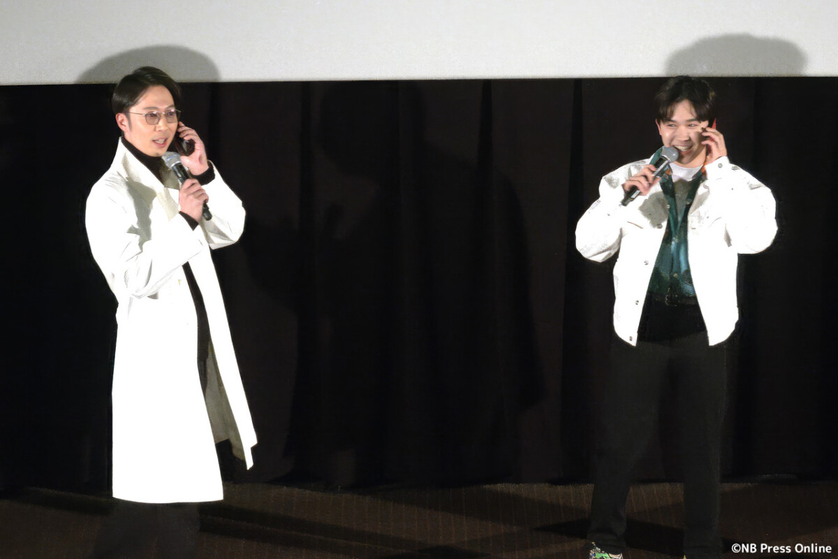 映画『ヒグマ‼』完成披露舞台挨拶