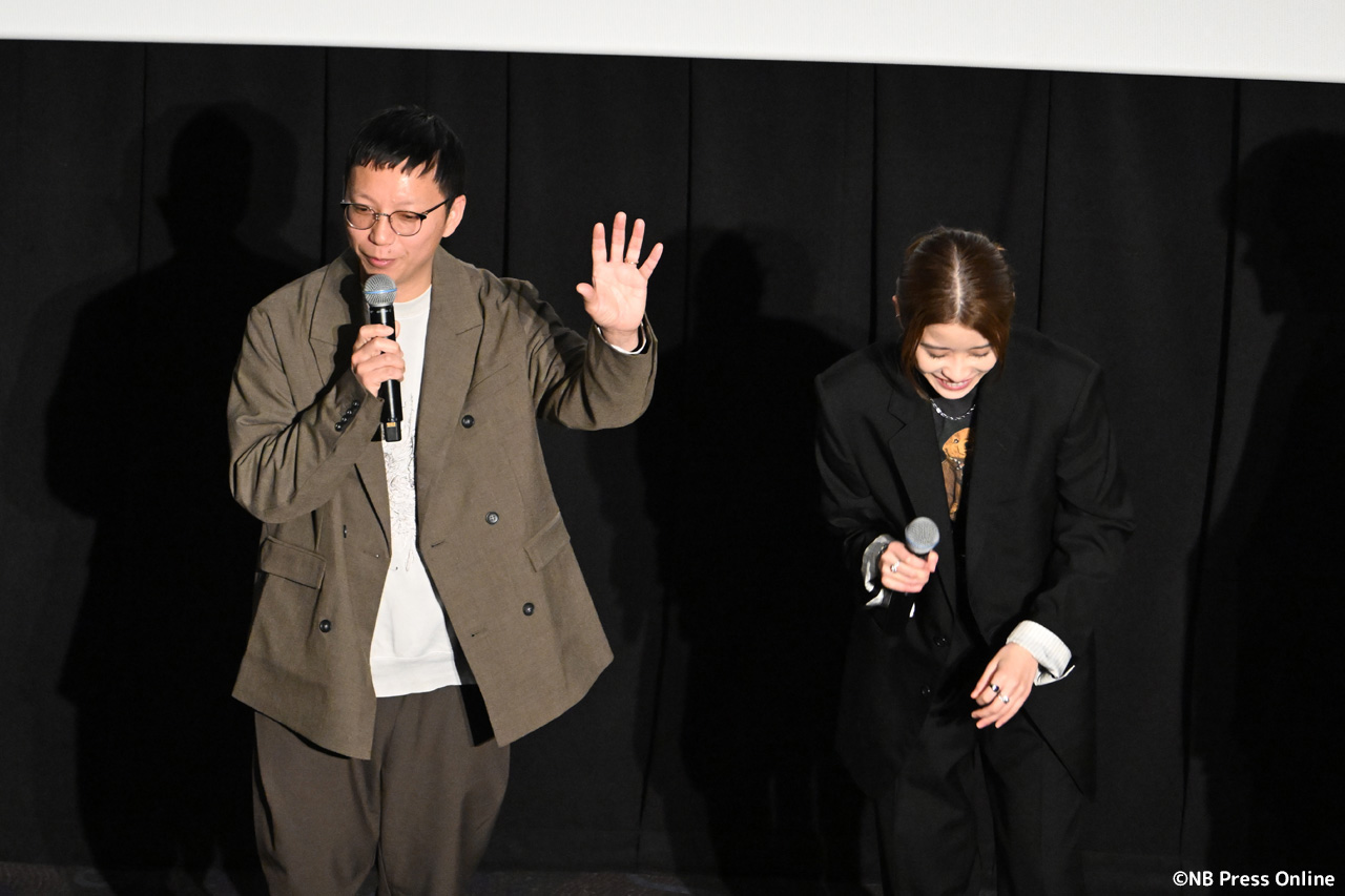 映画『ヒグマ‼』公開記念舞台挨拶