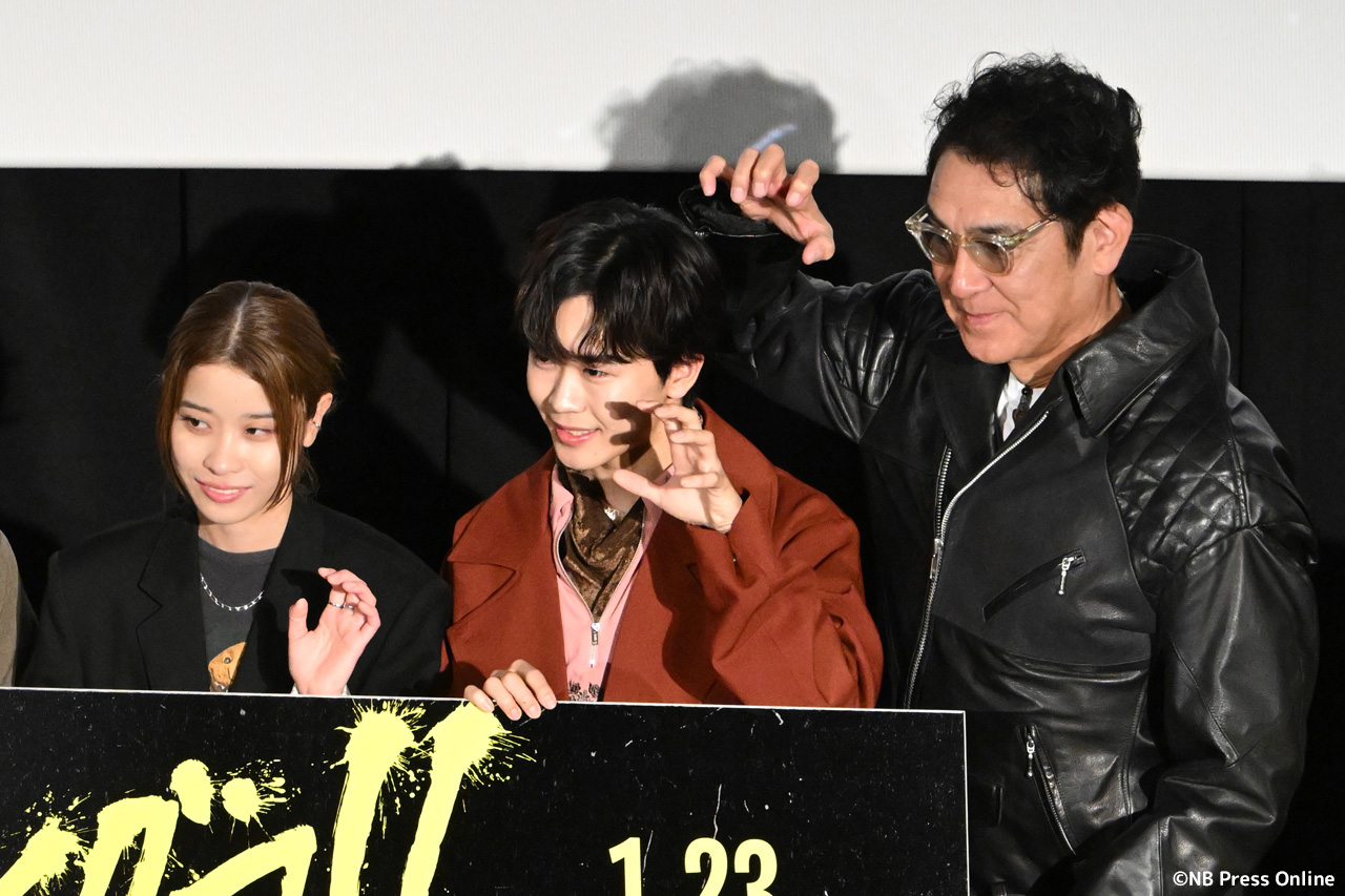 映画『ヒグマ‼』公開記念舞台挨拶
