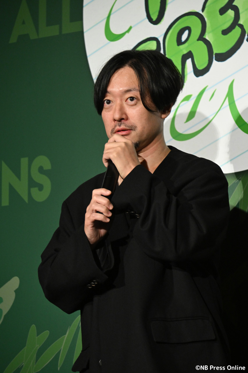 映画『万事快調<オール・グリーンズ>』完成披露上映会