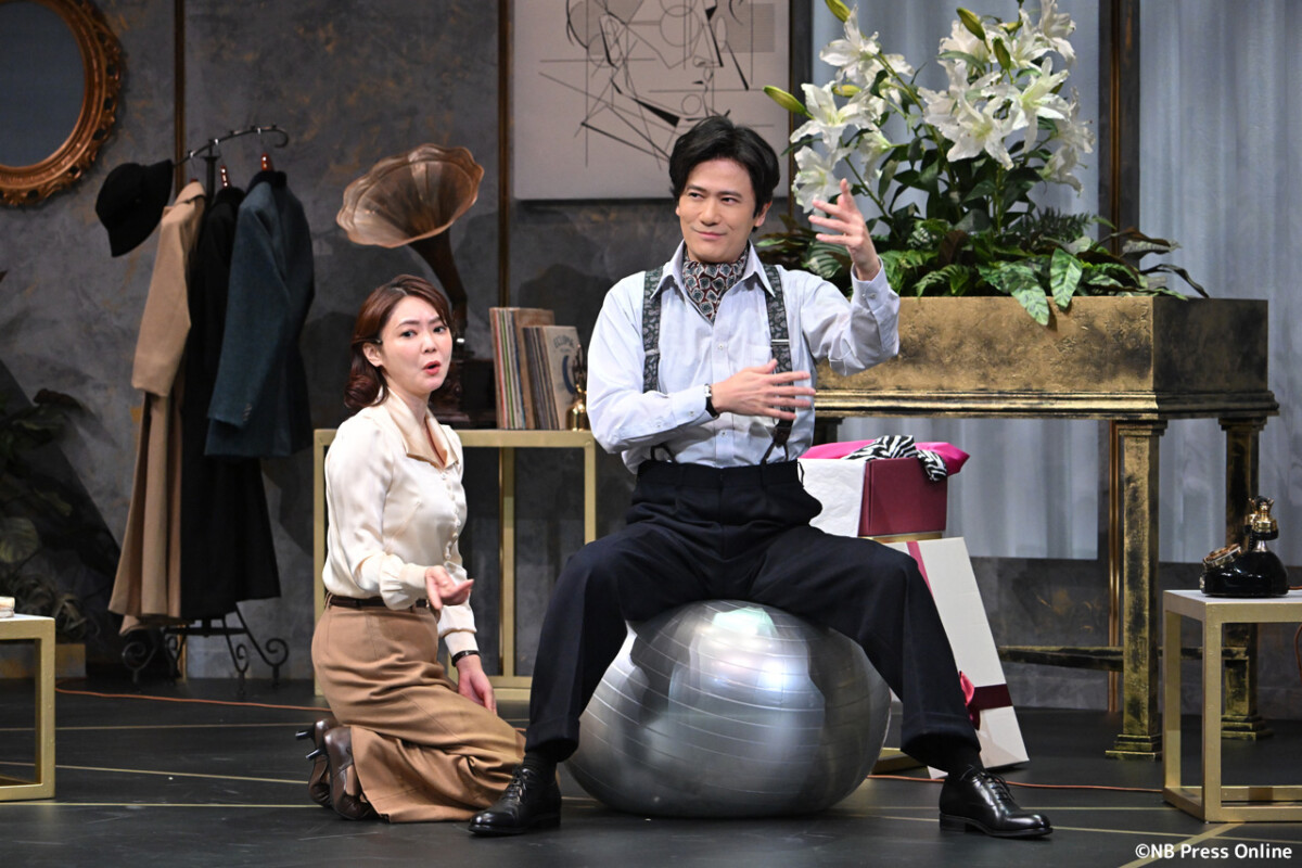 PARCO PRODUCE 2026『プレゼント・ラフター』開幕前会見＆公開舞台稽古