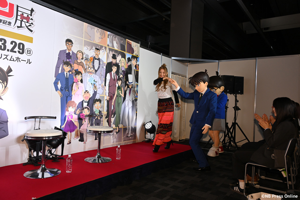 放送30周年記念 TVアニメ「名探偵コナン展」開催記念セレモニー