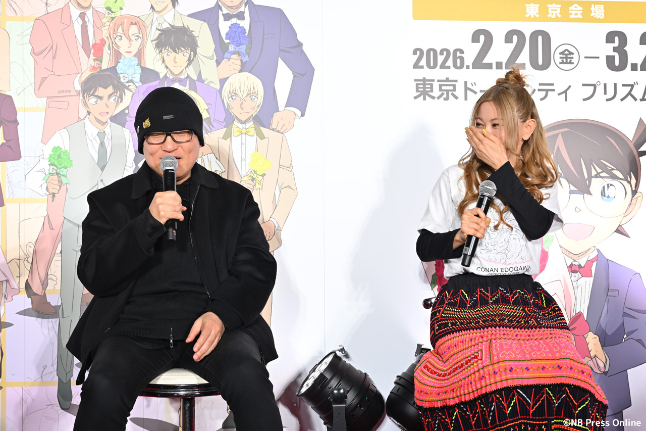 放送30周年記念 TVアニメ「名探偵コナン展」開催記念セレモニー