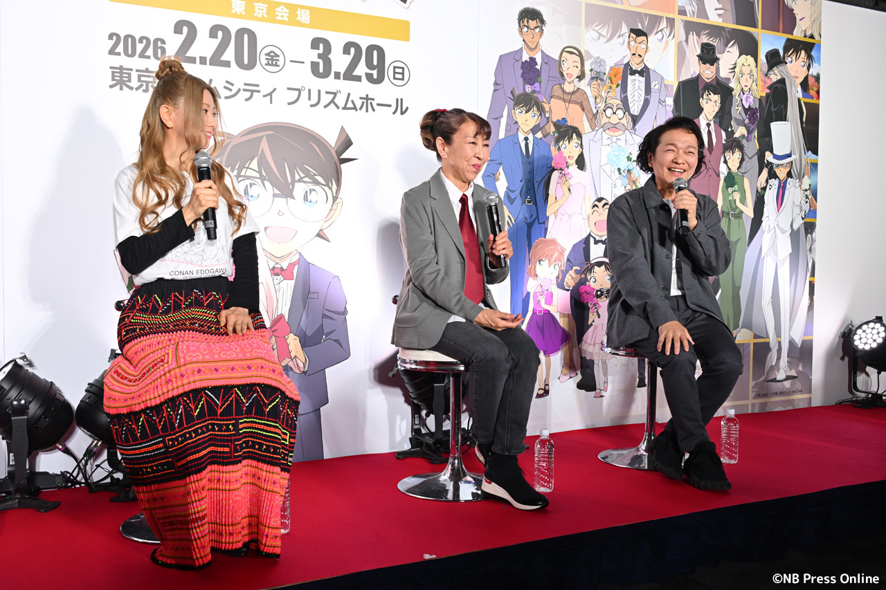 放送30周年記念 TVアニメ「名探偵コナン展」開催記念セレモニー