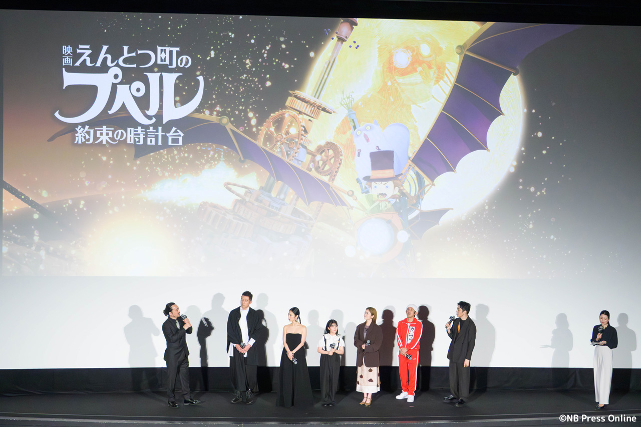 『映画 えんとつ町のプペル ~約束の時計台~』初日舞台挨拶