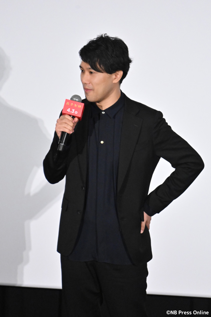 映画『黄金泥棒』2億円越え‼完成披露舞台挨拶