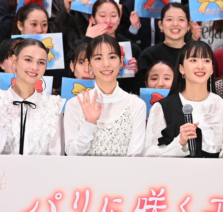 劇場アニメ『パリに咲くエトワール』公開直前“春休み”特別試写会