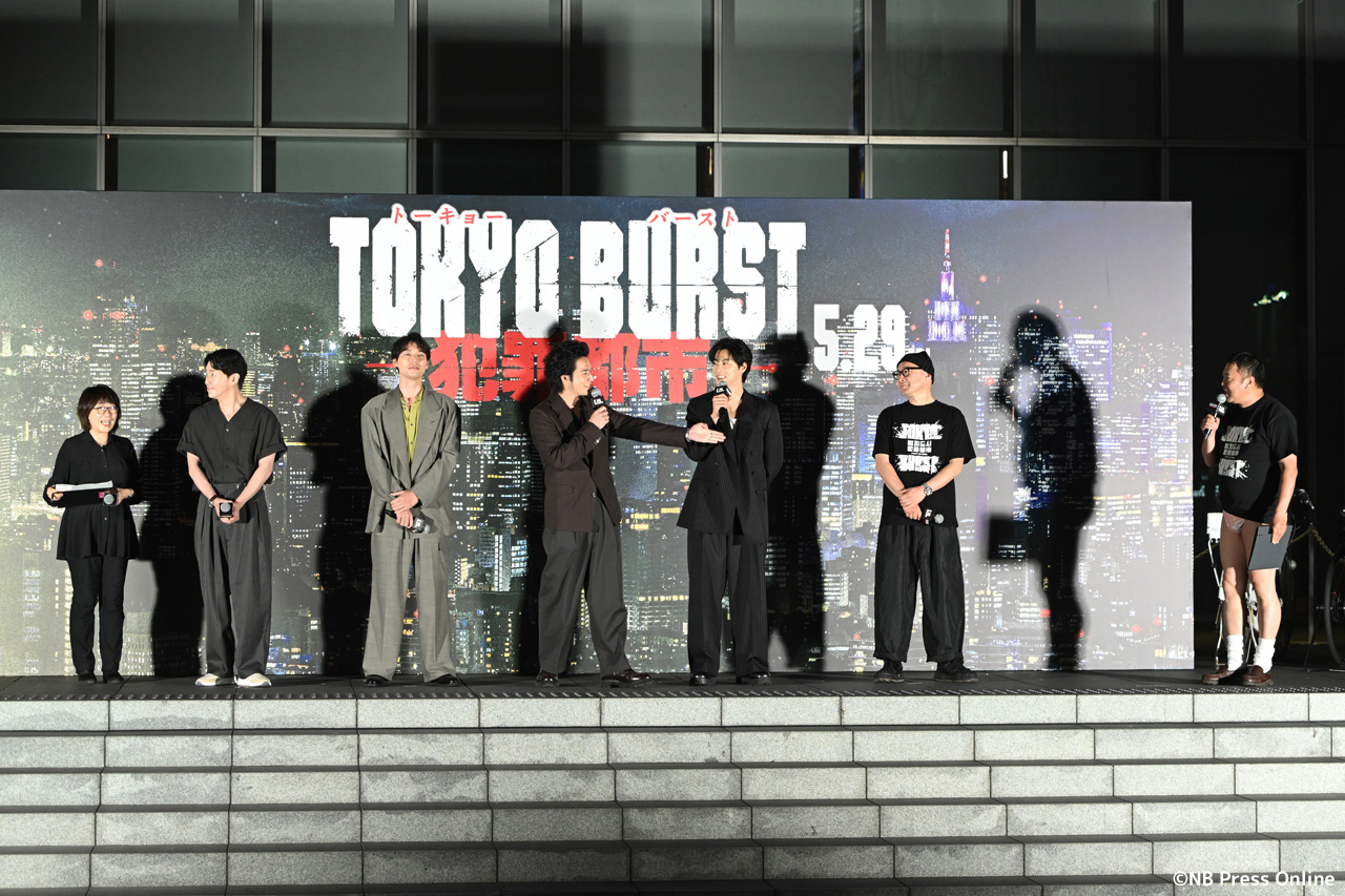 映画『TOKYO BURST-犯罪都市-』公開直前 歌舞伎町凱旋イベント