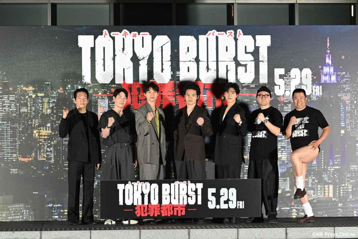 映画『TOKYO BURST-犯罪都市-』公開直前 歌舞伎町凱旋イベント