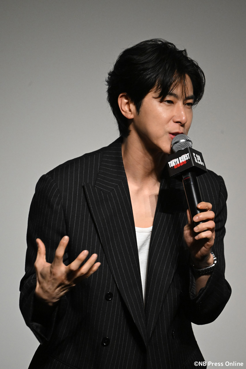 映画『TOKYO BURST-犯罪都市-』公開直前 歌舞伎町凱旋イベント