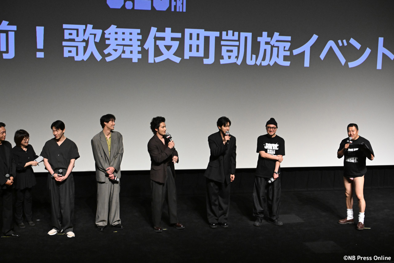 映画『TOKYO BURST-犯罪都市-』公開直前 歌舞伎町凱旋イベント