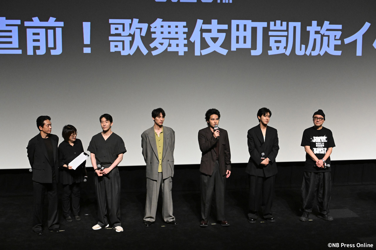 映画『TOKYO BURST-犯罪都市-』公開直前 歌舞伎町凱旋イベント