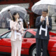 舘ひろし＆西野七瀬が神田明神で大ヒット祈願！劇中車のフェラーリ 328 GTSとともに交通安全も祈念 映画『免許返納!?』