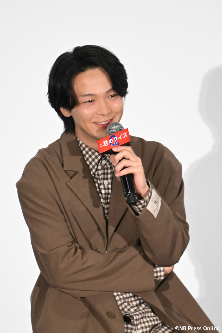 映画『君のクイズ』公開後“特別御礼”舞台挨拶