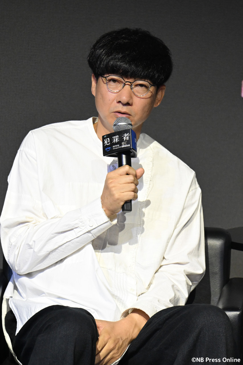 Prime Original新ドラマシリーズ『犯罪者』完成報告記者会見