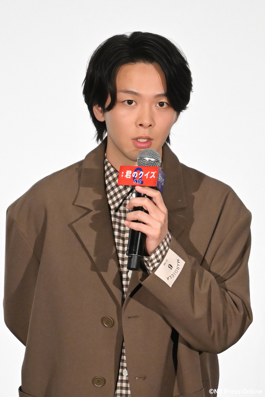 映画『君のクイズ』公開後“特別御礼”舞台挨拶