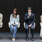 ドラマ「ドライな同期の溺愛癖」記者会見