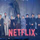 小栗旬×蒼井優×広瀬すず×林遣都が競演！UTAが俳優デビューで「ガス人間」に！「まばたき禁止」の異様な役作り。Netflix「ガス人間」配信記念イベント