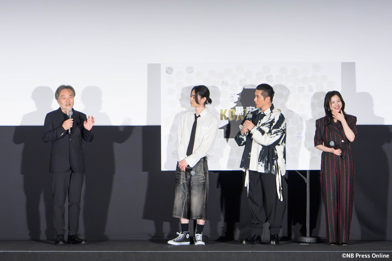 映画『黒牢城』公開御礼舞台挨拶