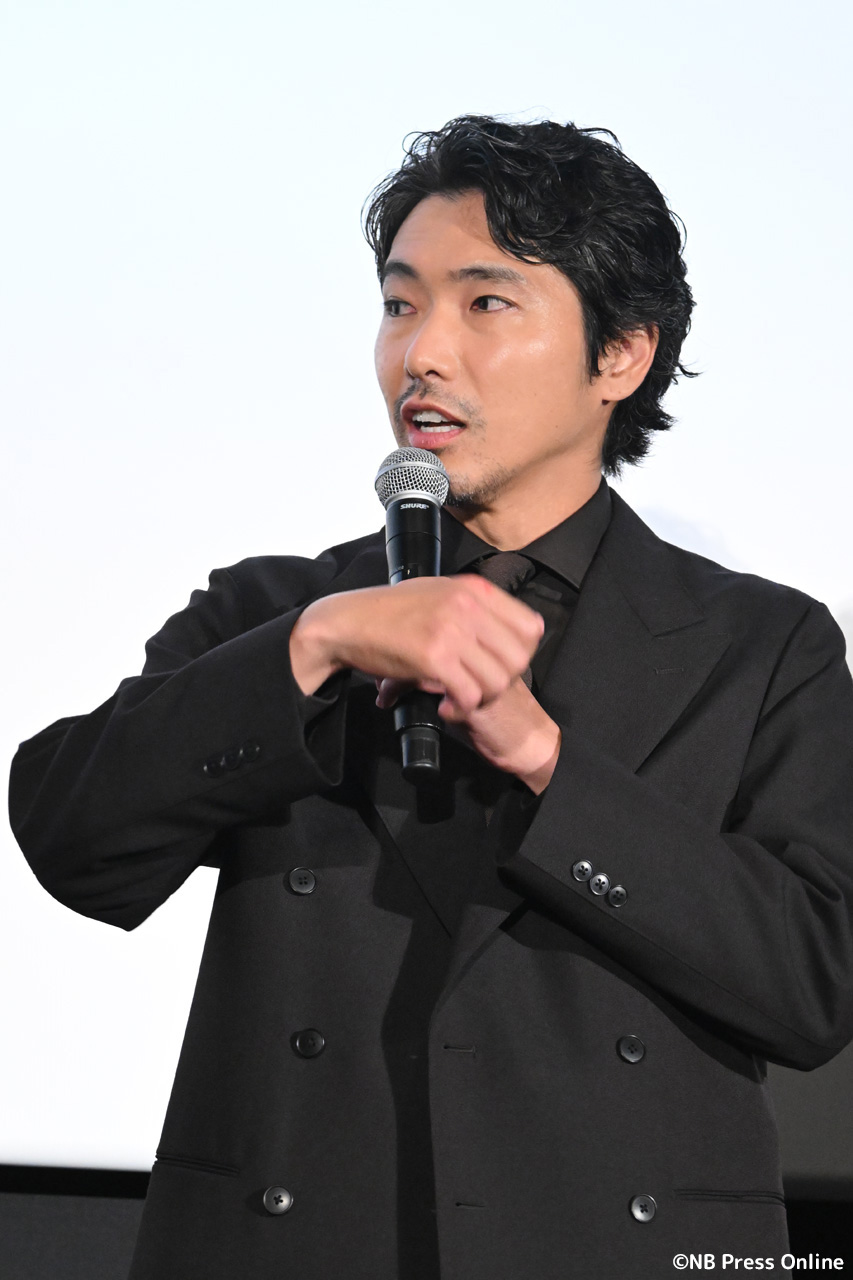 映画『白鳥とコウモリ』完成披露試写会 舞台挨拶