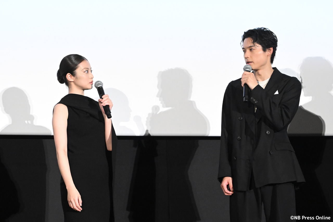映画『白鳥とコウモリ』完成披露試写会 舞台挨拶