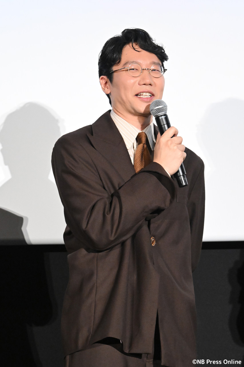映画『白鳥とコウモリ』完成披露試写会 舞台挨拶