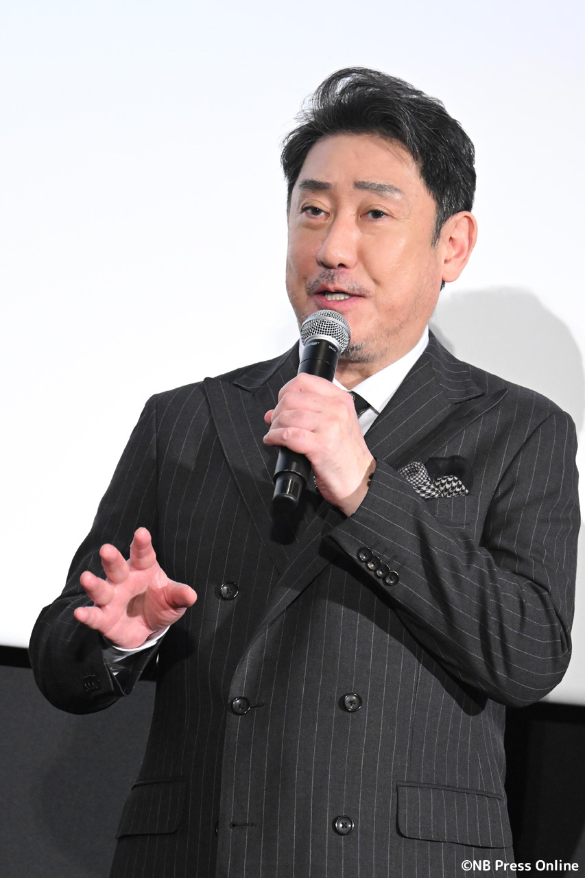 映画『白鳥とコウモリ』完成披露試写会 舞台挨拶