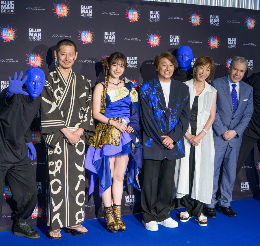 『ブルーマングループ 2026 新宿公演』プレスショー&囲み会見