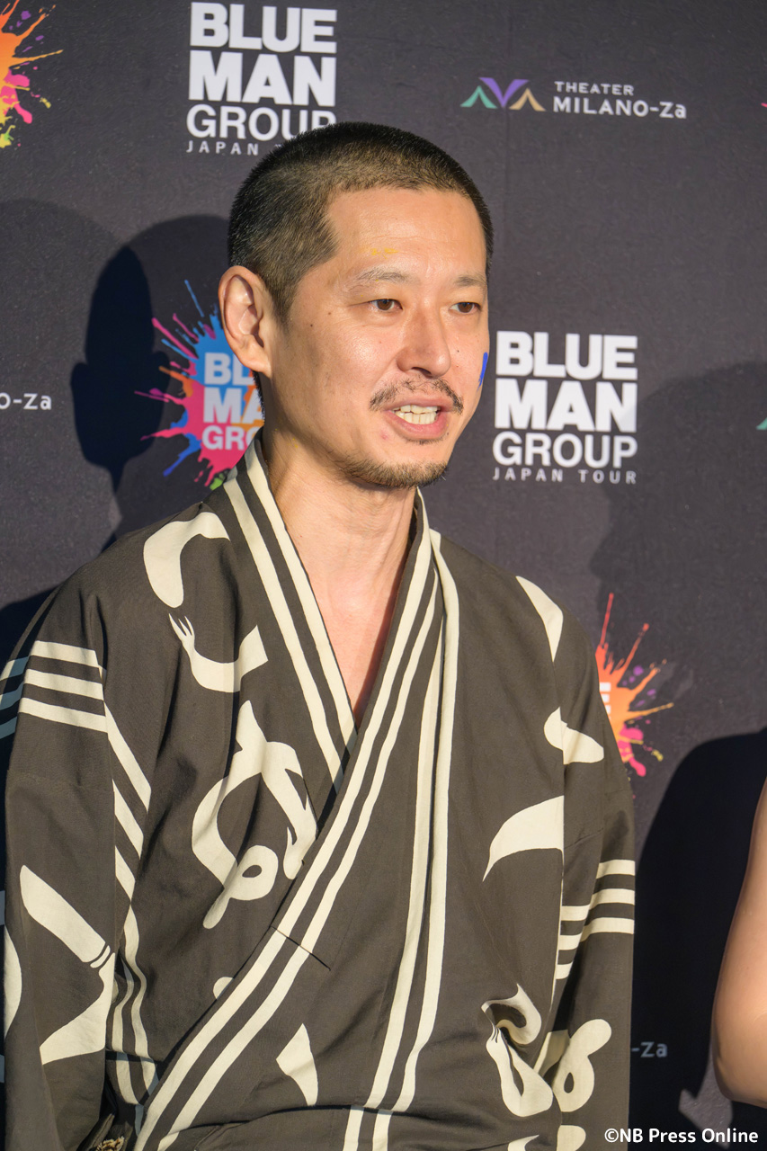 『ブルーマングループ 2026 新宿公演』プレスショー&囲み会見