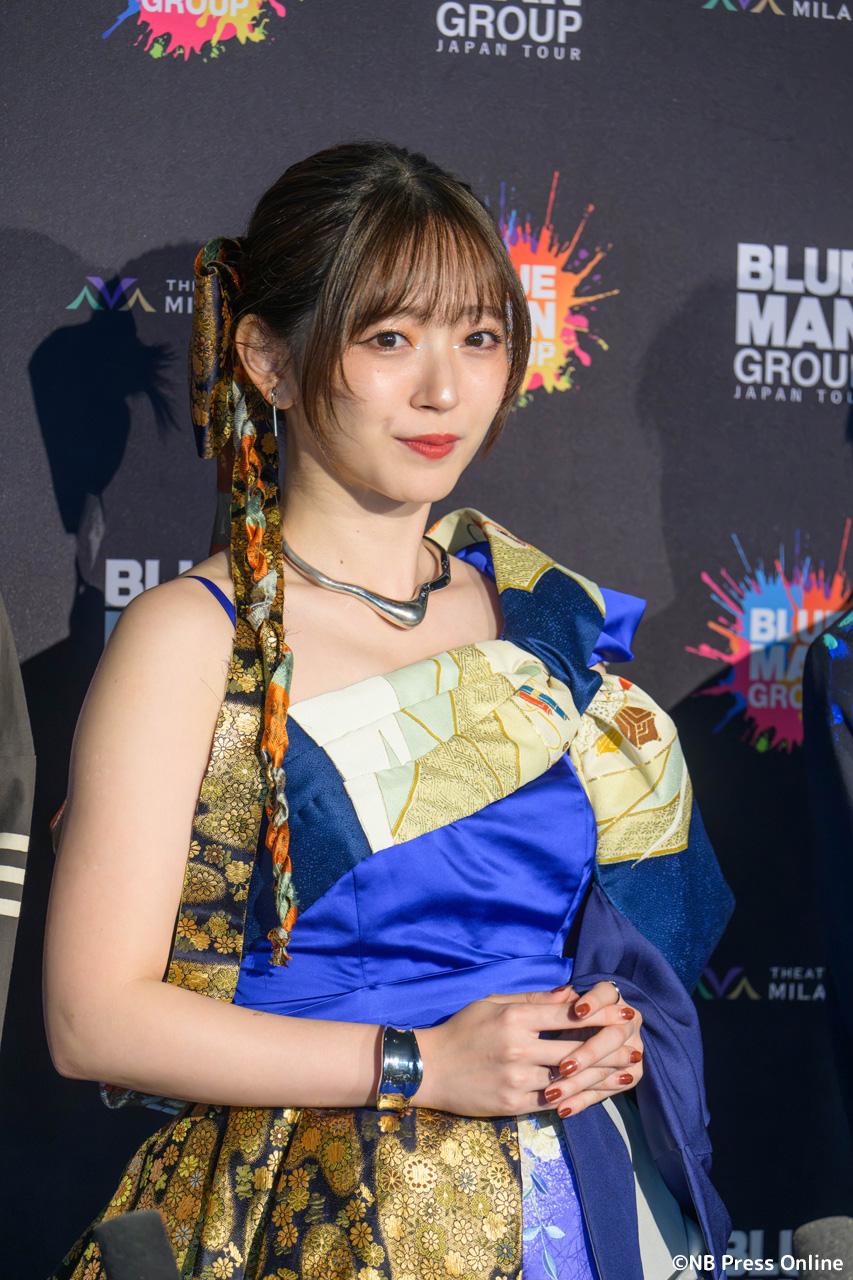 『ブルーマングループ 2026 新宿公演』プレスショー&囲み会見