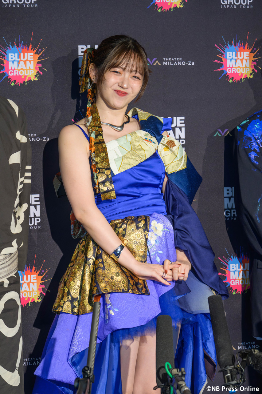 『ブルーマングループ 2026 新宿公演』プレスショー&囲み会見